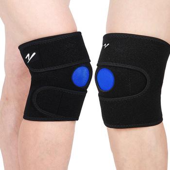 运动护具厂家定做批发防霉抗菌布海棉可调强化护膝排球运动护膝